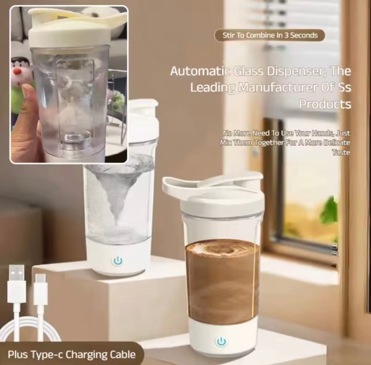 TEST TikTok Termo eléctrico con mezcladora automática